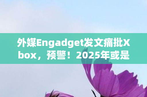 外媒Engadget发文痛批Xbox，预警！2025年或是Xbox消亡之际？