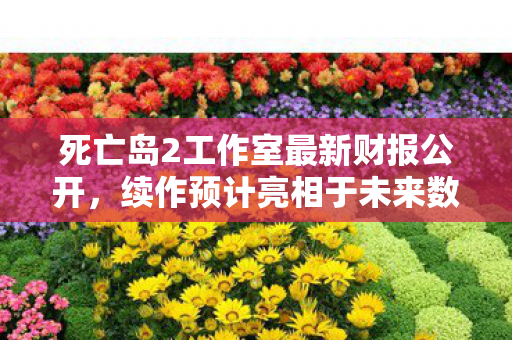 死亡岛2工作室最新财报公开，续作预计亮相于未来数年之内！