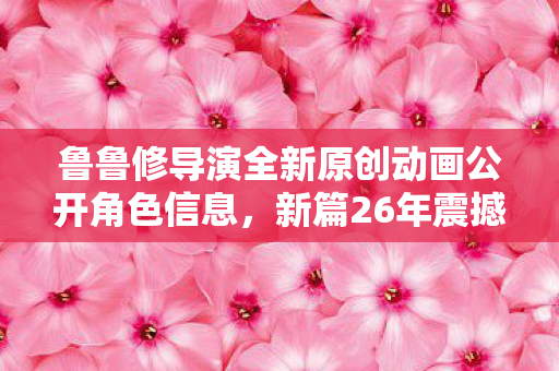 鲁鲁修导演全新原创动画公开角色信息，新篇26年震撼开播
