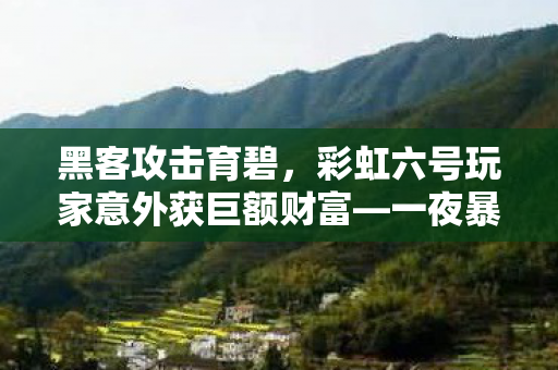 黑客攻击育碧，彩虹六号玩家意外获巨额财富—一夜暴富21亿