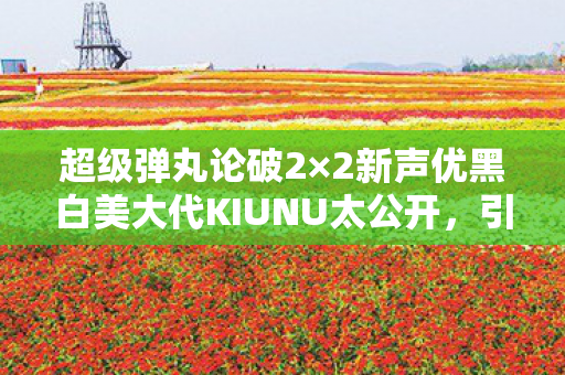 超级弹丸论破2×2新声优黑白美大代KIUNU太公开，引发粉丝热议！