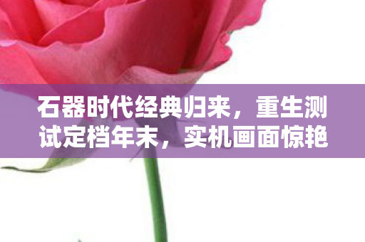 石器时代经典归来，重生测试定档年末，实机画面惊艳曝光！