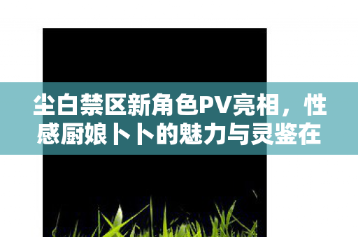 尘白禁区新角色PV亮相，性感厨娘卜卜的魅力与灵鉴在线烹饪教学