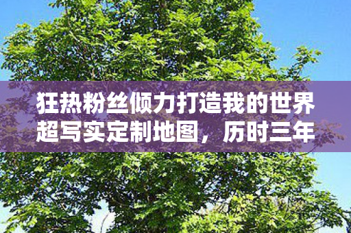 狂热粉丝倾力打造我的世界超写实定制地图，历时三年的杰作