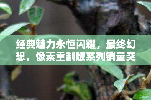 经典魅力永恒闪耀，最终幻想，像素重制版系列销量突破600万大关