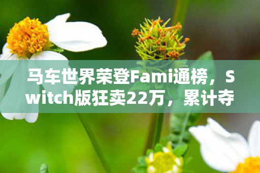 马车世界荣登Fami通榜，Switch版狂卖22万，累计夺冠次数达惊人18次