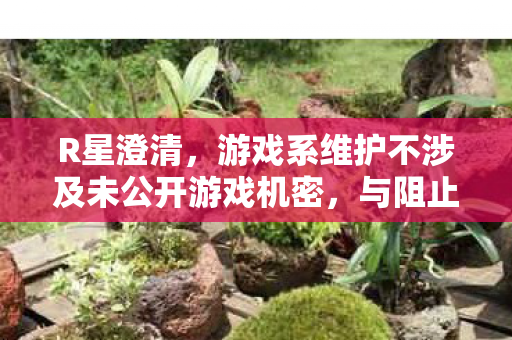 R星澄清，游戏系维护不涉及未公开游戏机密，与阻止工会组建无关