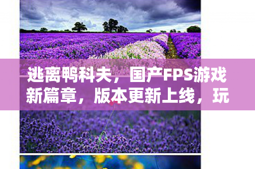 逃离鸭科夫，国产FPS游戏新篇章，版本更新上线，玩梗乐趣不减