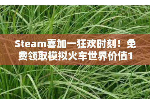 Steam喜加一狂欢时刻！免费领取模拟火车世界价值136元DLC特典