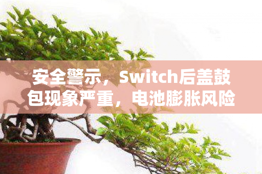 安全警示，Switch后盖鼓包现象严重，电池膨胀风险不容忽视