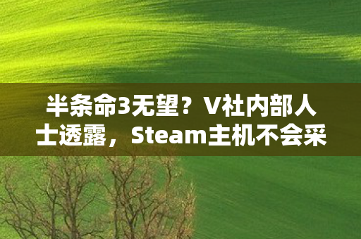 半条命3无望？V社内部人士透露，Steam主机不会采取捆绑销售策略