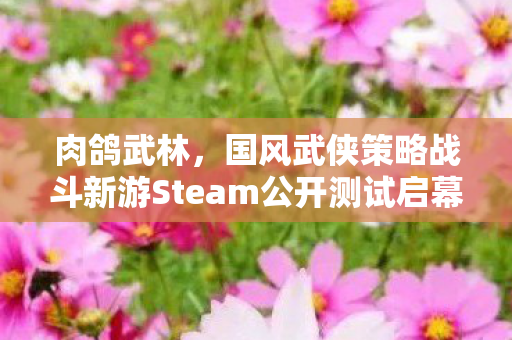 肉鸽武林，国风武侠策略战斗新游Steam公开测试启幕