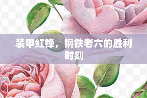 装甲红锋，钢铁老六的胜利时刻