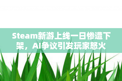 Steam新游上线一日惨遭下架，AI争议引发玩家怒火