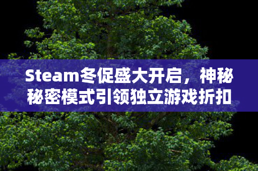 Steam冬促盛大开启，神秘秘密模式引领独立游戏折扣风暴！