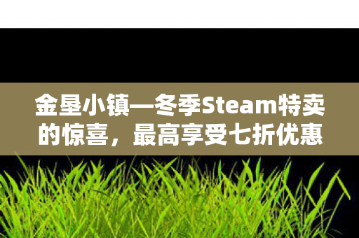 金垦小镇—冬季Steam特卖的惊喜，最高享受七折优惠