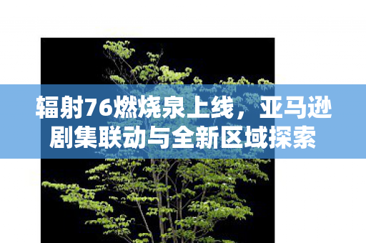 辐射76燃烧泉上线，亚马逊剧集联动与全新区域探索