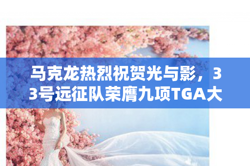 马克龙热烈祝贺光与影，33号远征队荣膺九项TGA大奖