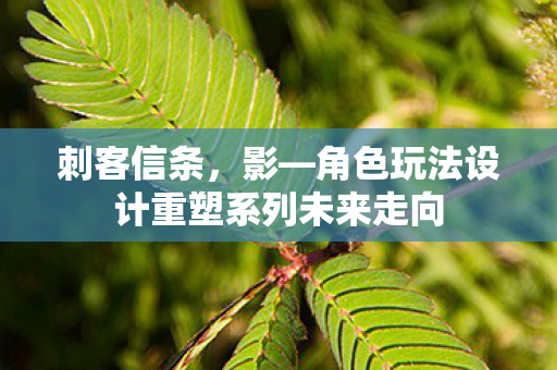 刺客信条，影—角色玩法设计重塑系列未来走向