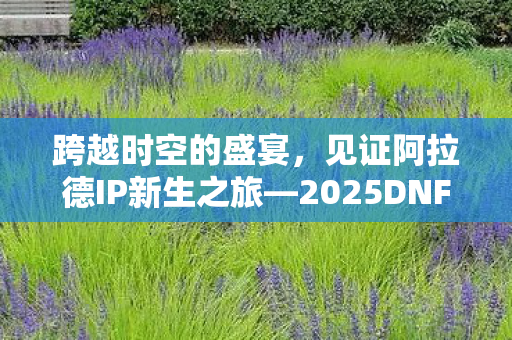 跨越时空的盛宴，见证阿拉德IP新生之旅—2025DNFU嘉年华穿越传送门