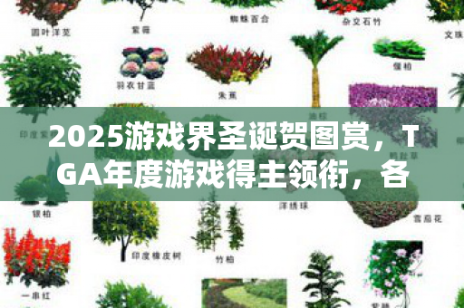 2025游戏界圣诞贺图赏，TGA年度游戏得主领衔，各路官方齐聚狂欢
