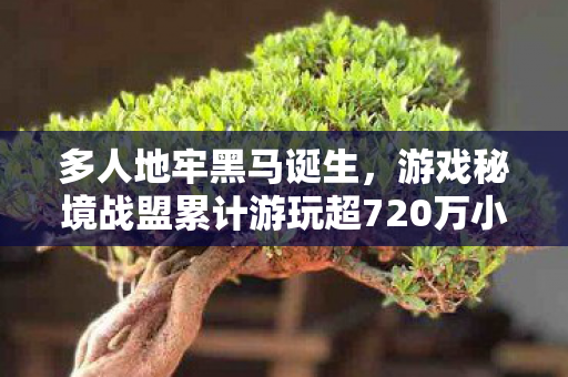 多人地牢黑马诞生，游戏秘境战盟累计游玩超720万小时传奇之旅