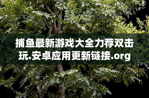 捕鱼最新游戏大全力荐双击玩.安卓应用更新链接.org，最新捕鱼游戏大全，一网打尽各种玩法