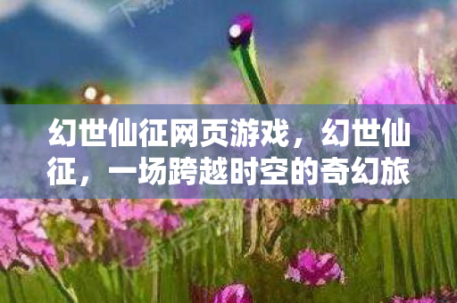幻世仙征网页游戏，幻世仙征，一场跨越时空的奇幻旅程