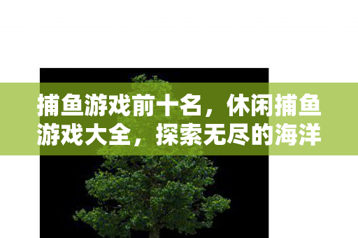 捕鱼游戏前十名，休闲捕鱼游戏大全，探索无尽的海洋乐趣