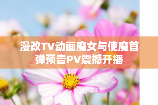 漫改TV动画魔女与使魔首弹预告PV震撼开播