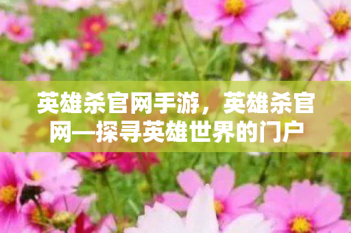 英雄杀官网手游，英雄杀官网—探寻英雄世界的门户