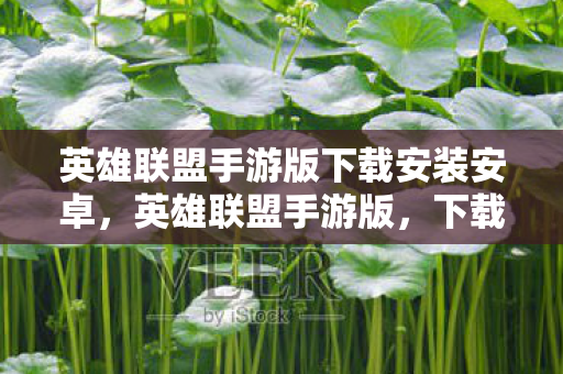 英雄联盟手游版下载安装安卓，英雄联盟手游版，下载安装指南