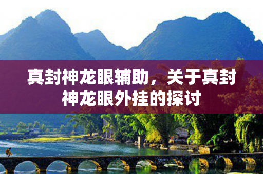 真封神龙眼辅助，关于真封神龙眼外挂的探讨