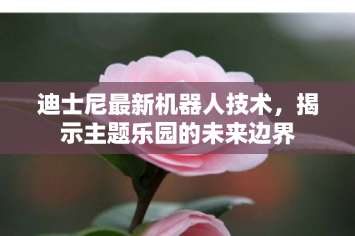 迪士尼最新机器人技术，揭示主题乐园的未来边界