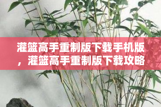 灌篮高手重制版下载手机版，灌篮高手重制版下载攻略