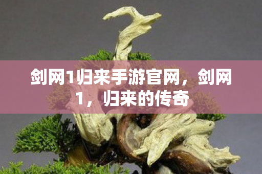 剑网1归来手游官网，剑网1，归来的传奇