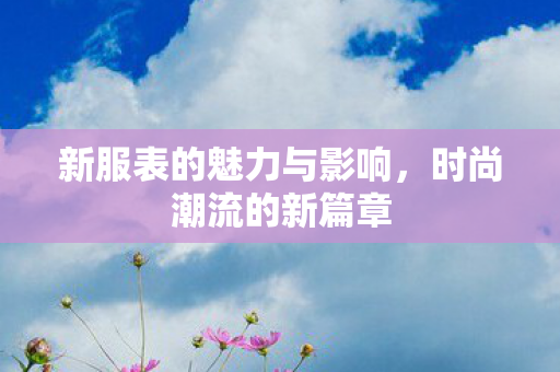 新服表的魅力与影响，时尚潮流的新篇章