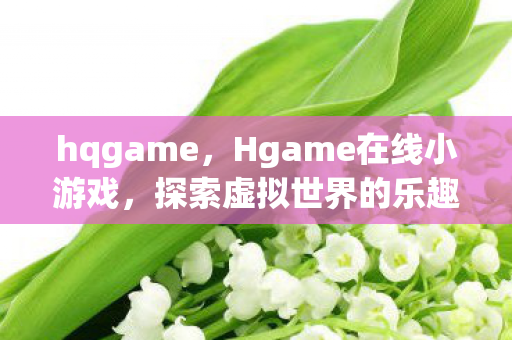 hqgame，Hgame在线小游戏，探索虚拟世界的乐趣