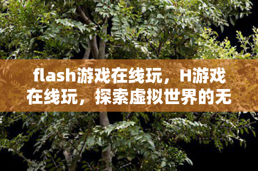 flash游戏在线玩，H游戏在线玩，探索虚拟世界的无限乐趣