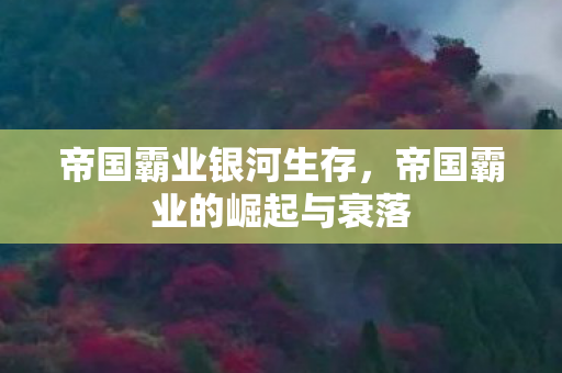 帝国霸业银河生存，帝国霸业的崛起与衰落