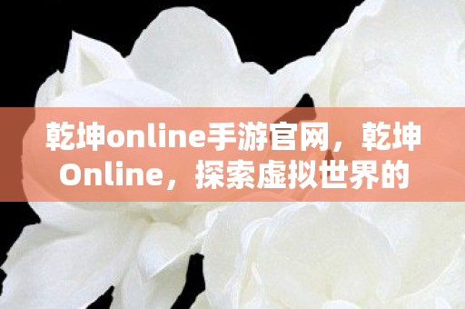 乾坤online手游官网，乾坤Online，探索虚拟世界的无限可能