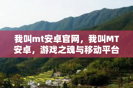 我叫mt安卓官网，我叫MT安卓，游戏之魂与移动平台的完美结合