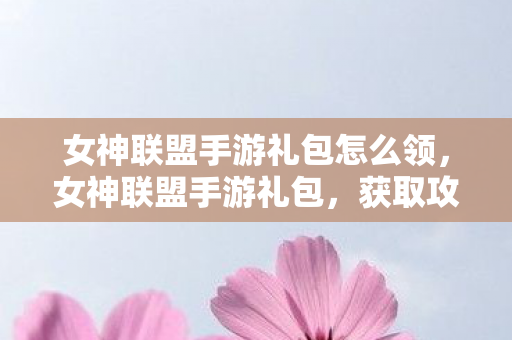 女神联盟手游礼包怎么领，女神联盟手游礼包，获取攻略及精彩体验
