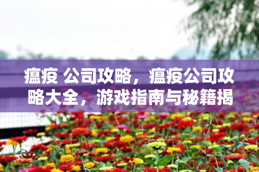 瘟疫 公司攻略，瘟疫公司攻略大全，游戏指南与秘籍揭秘