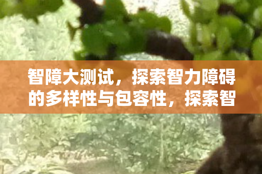 探索智力障碍的多样性与包容性图片