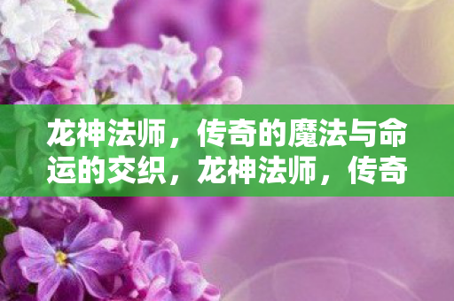 传奇的魔法与命运的交织图片