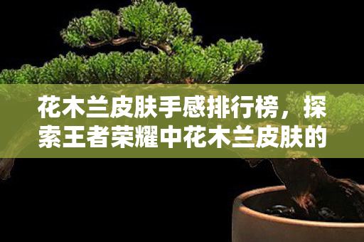 花木兰皮肤手感排行榜，探索王者荣耀中花木兰皮肤的魅力与背后的文化故事，花木兰皮肤手感排行，揭秘王者荣耀中的魅力与文化故事