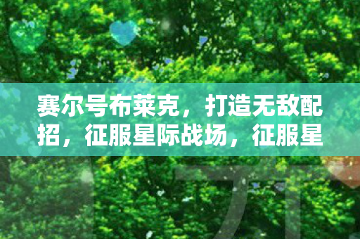 赛尔号布莱克，打造无敌配招，征服星际战场，征服星际战场，布莱克无敌配招打造