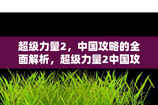 超级力量2，中国攻略的全面解析，超级力量2中国攻略全面解析，策略与技巧揭秘